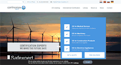 Desktop Screenshot of certification-experts.com